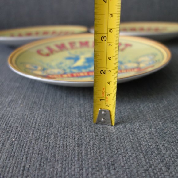 Set of Three(3) BIA Microwave Dishwasher Oven Safe Camembert Ceramic Plates - Picture 6 of 6